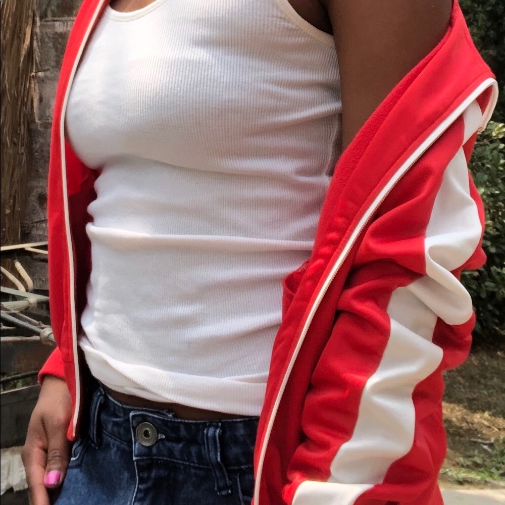 Red Track Jacket - Picture 4 of 7